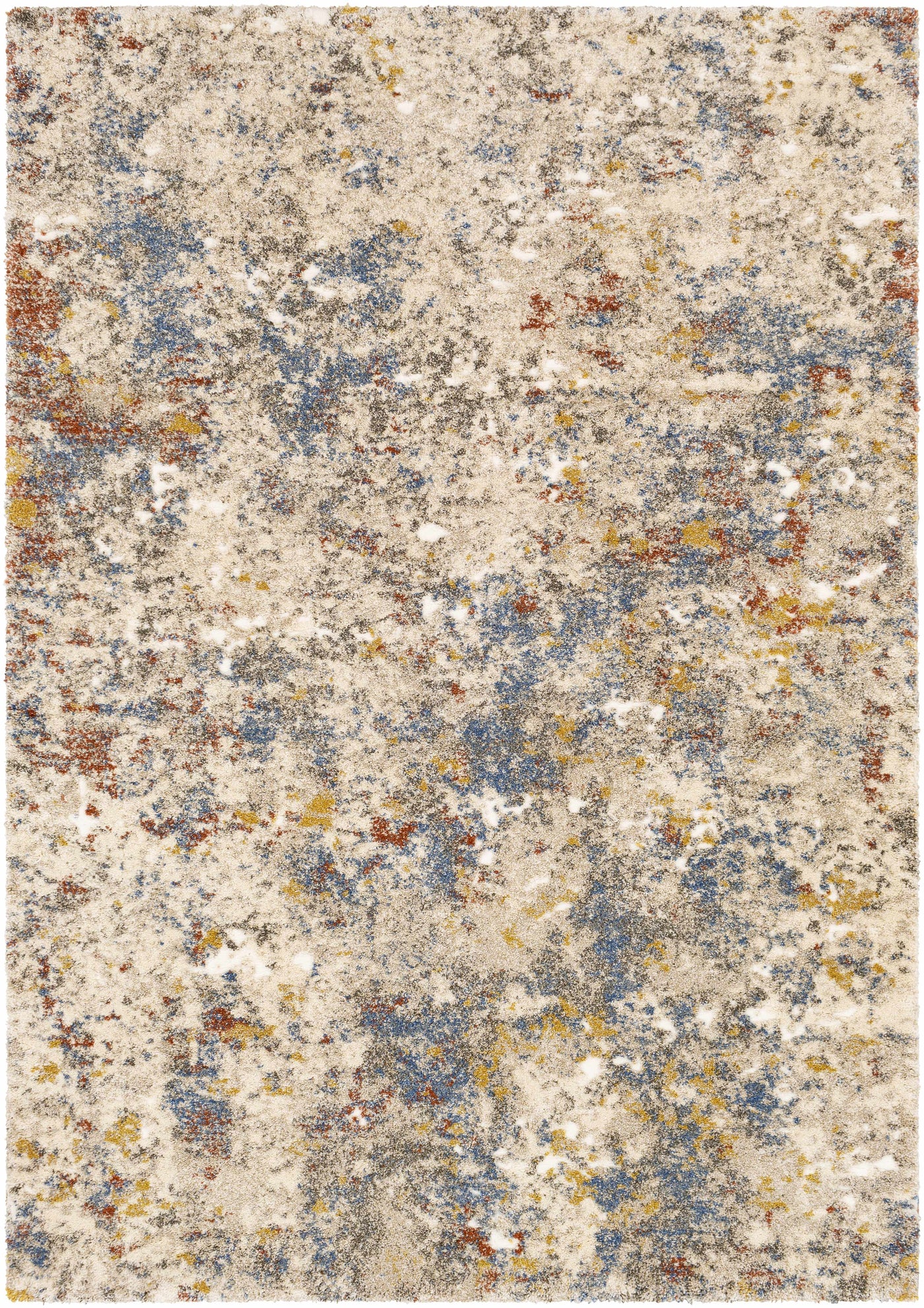 Rock Pattern Thick Area Rug by Boutique Rugs