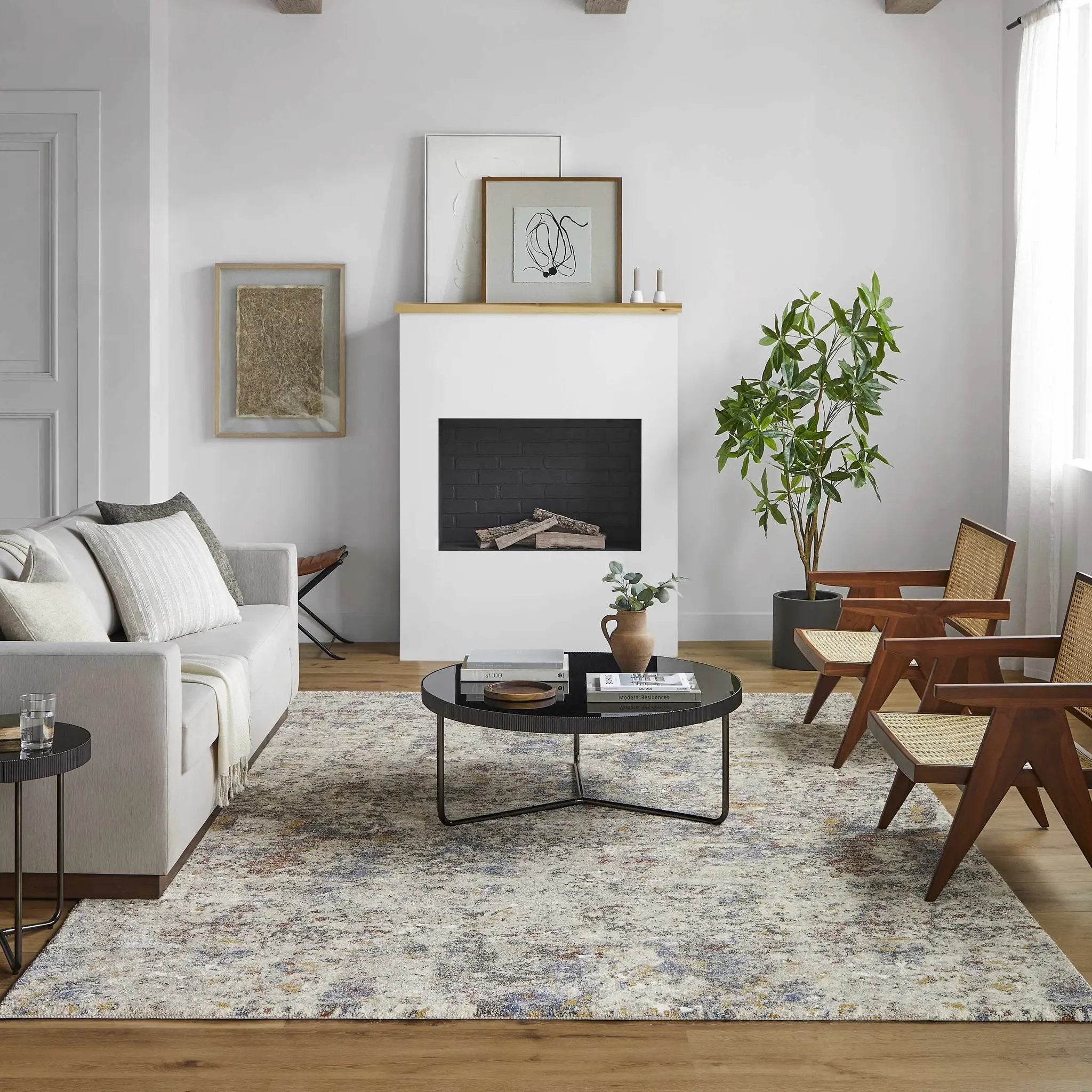 Rock Pattern Thick Area Rug by Boutique Rugs