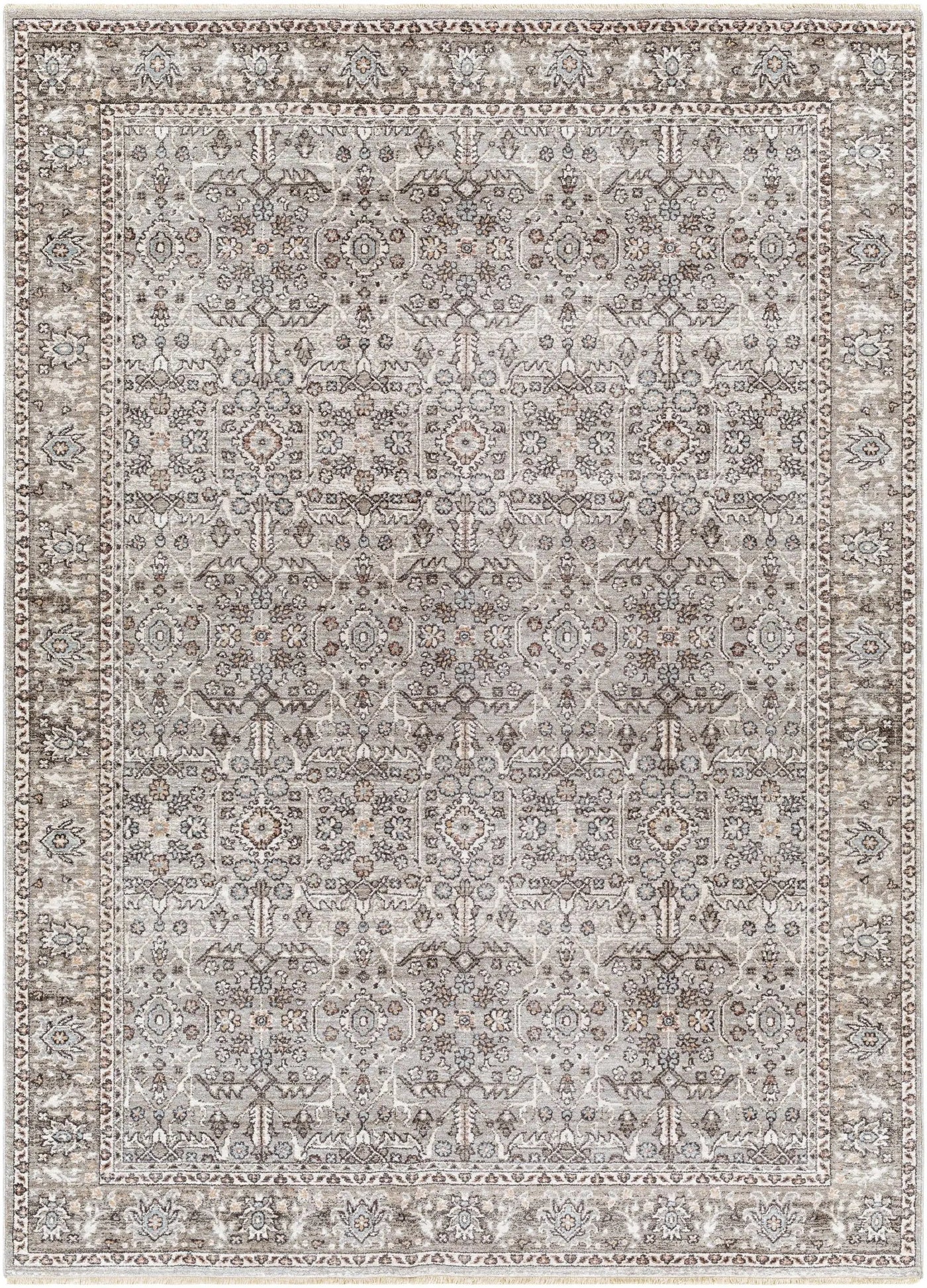 Lugo Luxe Area Rug with tassels - Clearance by Boutique Rugs