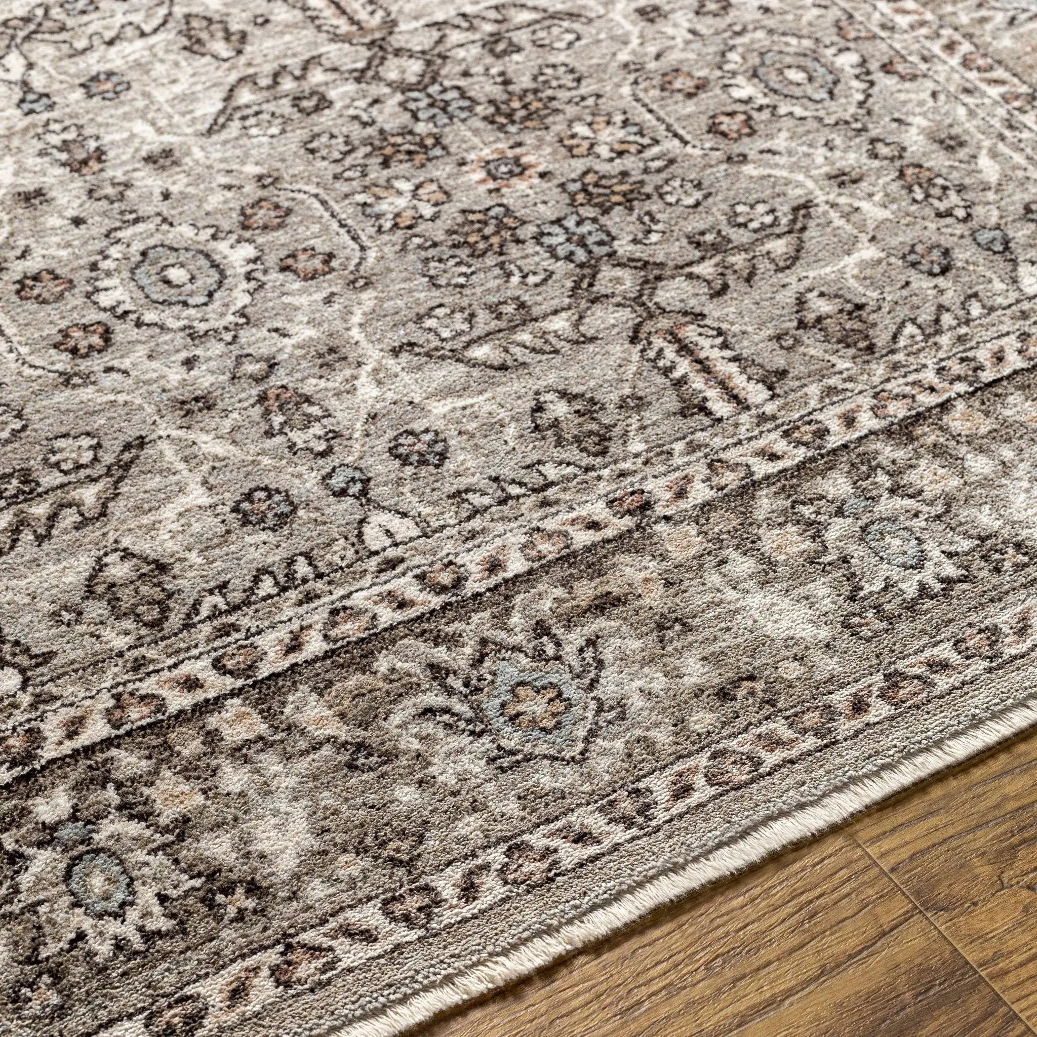 Lugo Luxe Area Rug with tassels - Clearance by Boutique Rugs