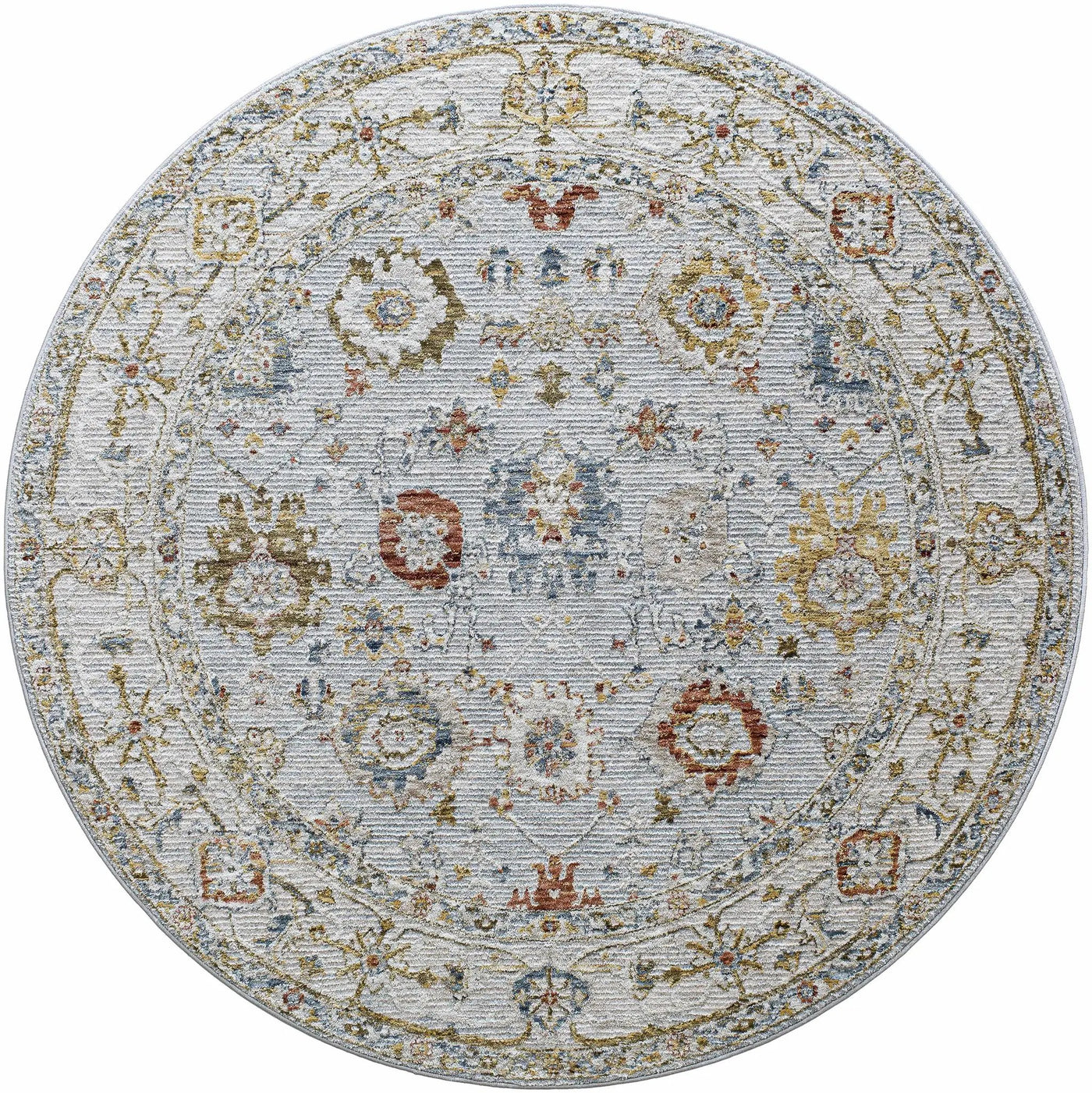 Luklukan Oushak Style Floral Rug by Boutique Rugs