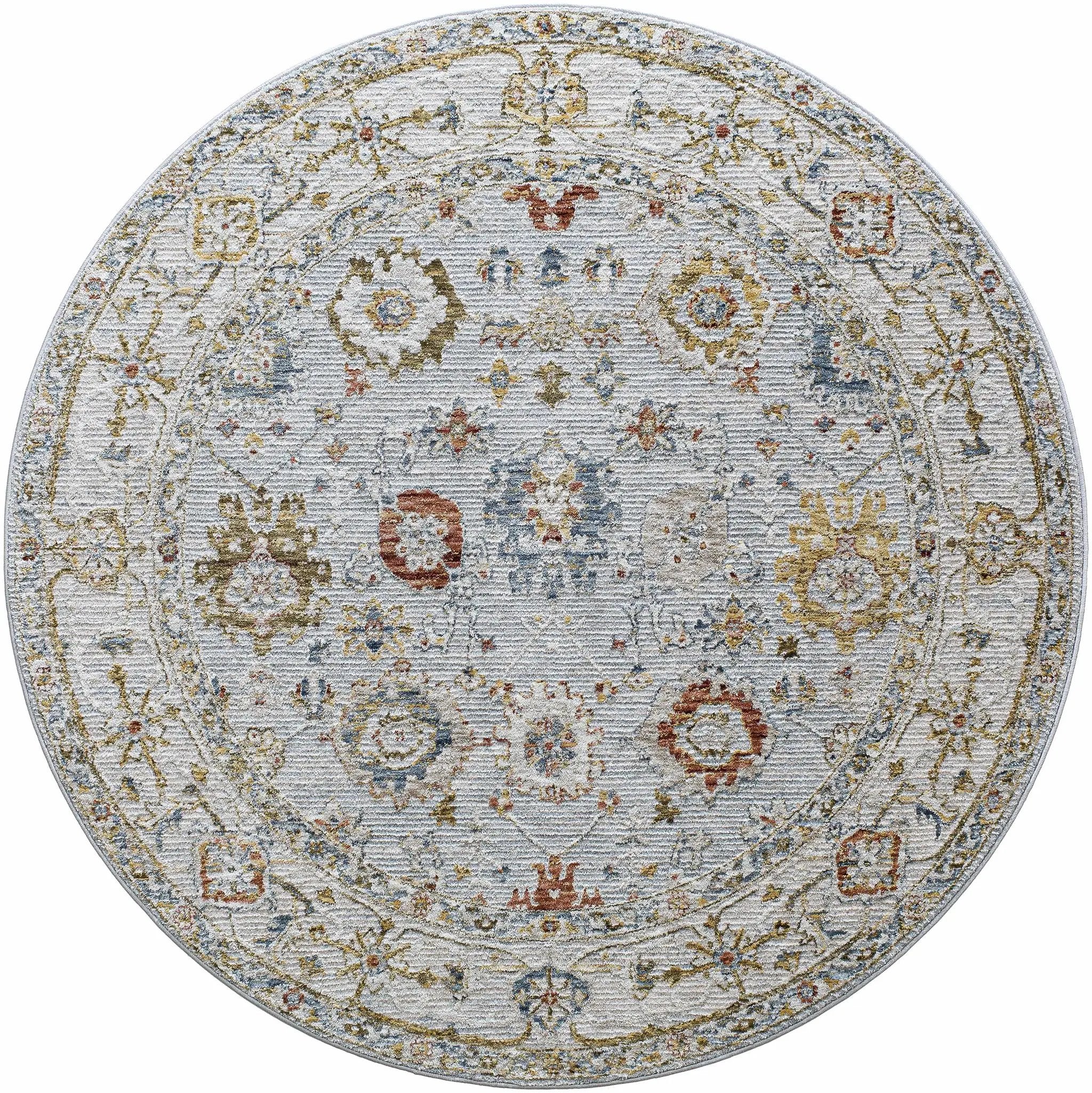 Luklukan Oushak Style Floral Rug by Boutique Rugs