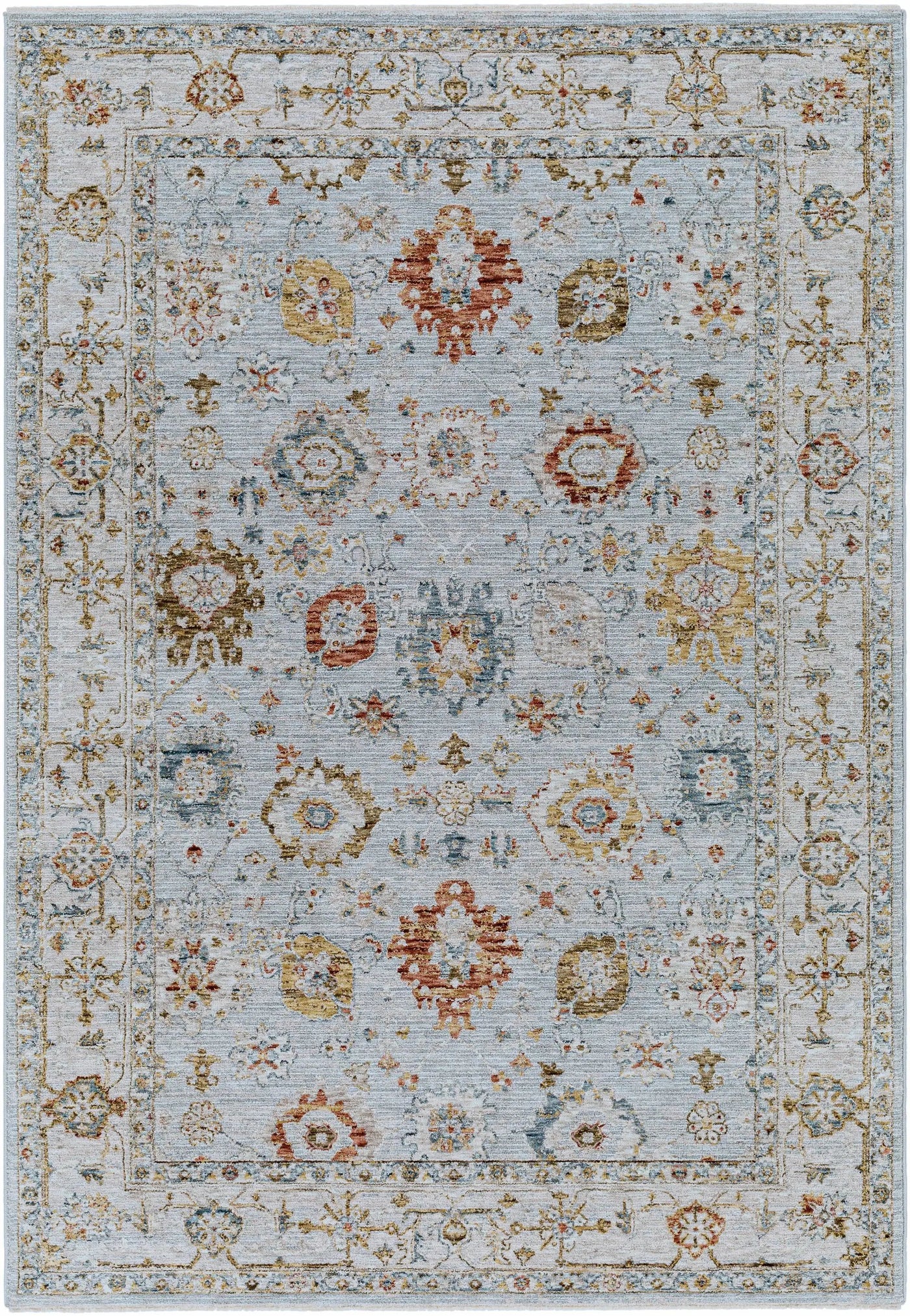 Luklukan Oushak Style Floral Rug by Boutique Rugs