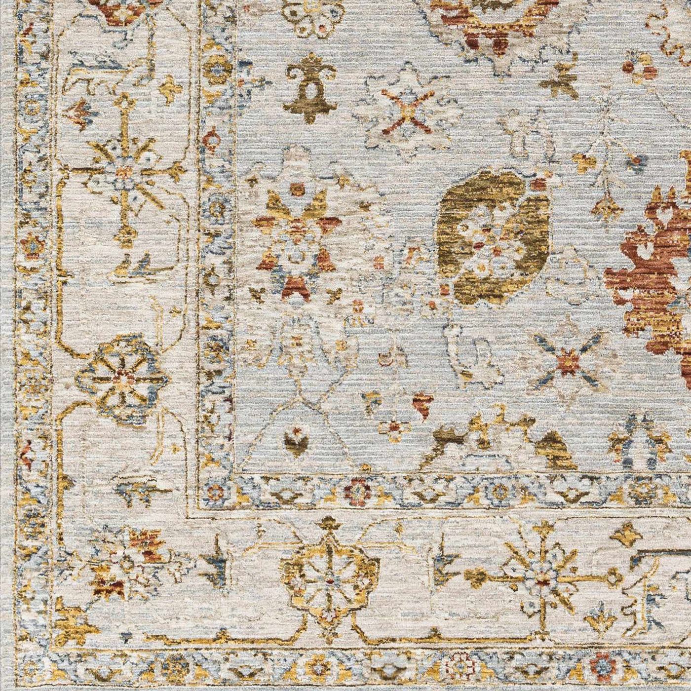 Luklukan Oushak Style Floral Rug by Boutique Rugs