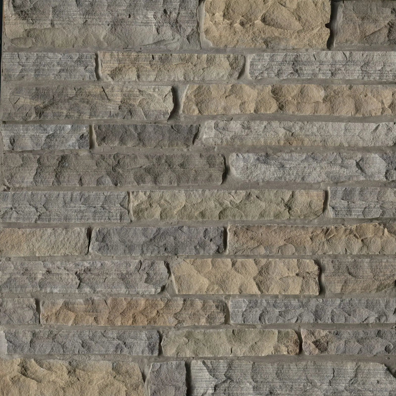 Durham Fall Ledgestone Split Face Sandstone Pavers close up