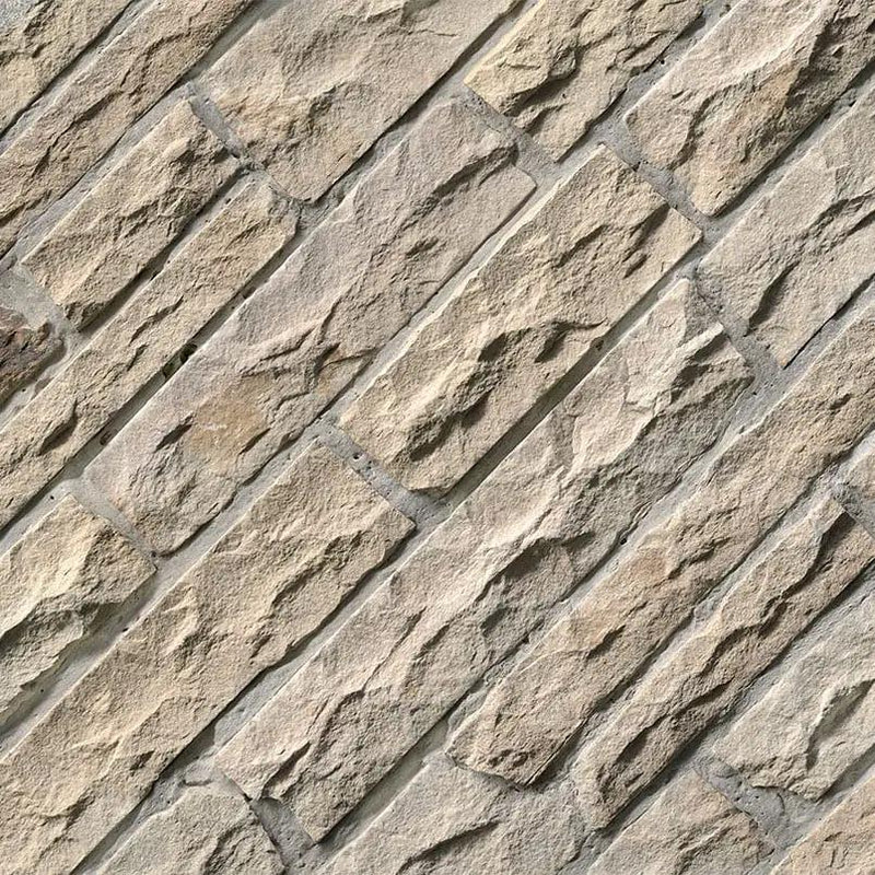 Fossil Rustic Ledgestone Natural Sandstone Pavers angled view