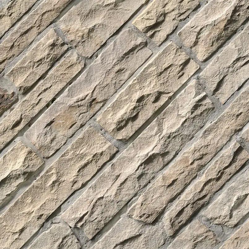 Fossil Rustic Ledgestone Natural Sandstone Pavers COR angled view