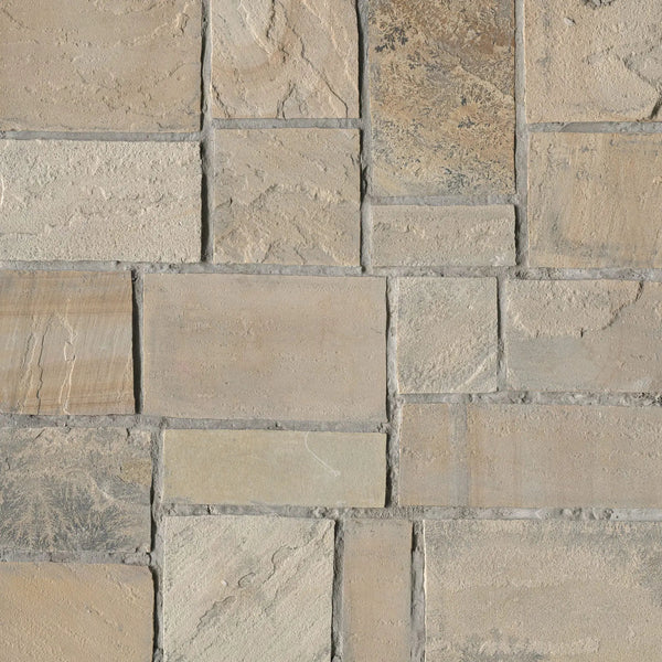 Fossil Rustic Squares Rectangles Natural Sandstone Pavers