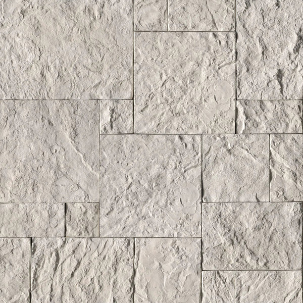 Cottonwood White Natural Cement Pavers
