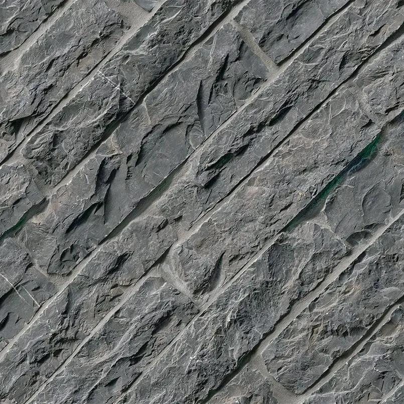 Midnight Canyon Ledgestone Natural Limestone Pavers COR angled view