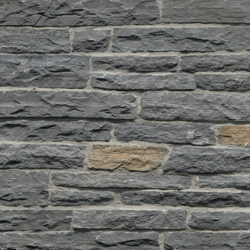 Avalon Bay Ledgestone Split Face Marble Pavers close up