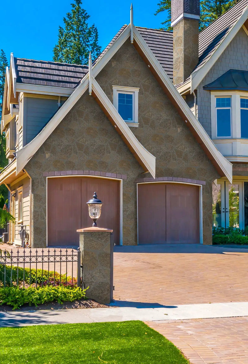 Bedford Brown Fieldstone Split Face Marble Pavers by MSI Surfaces