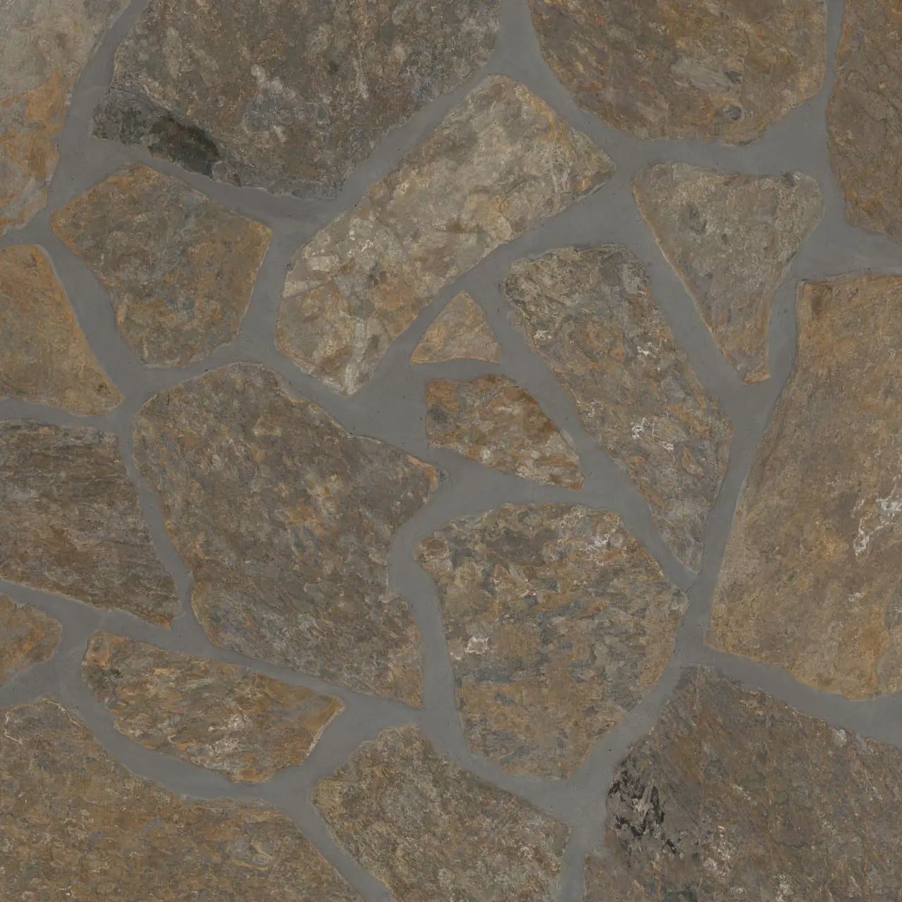 Bedford Fieldstone Split Face Marble Pavers close up