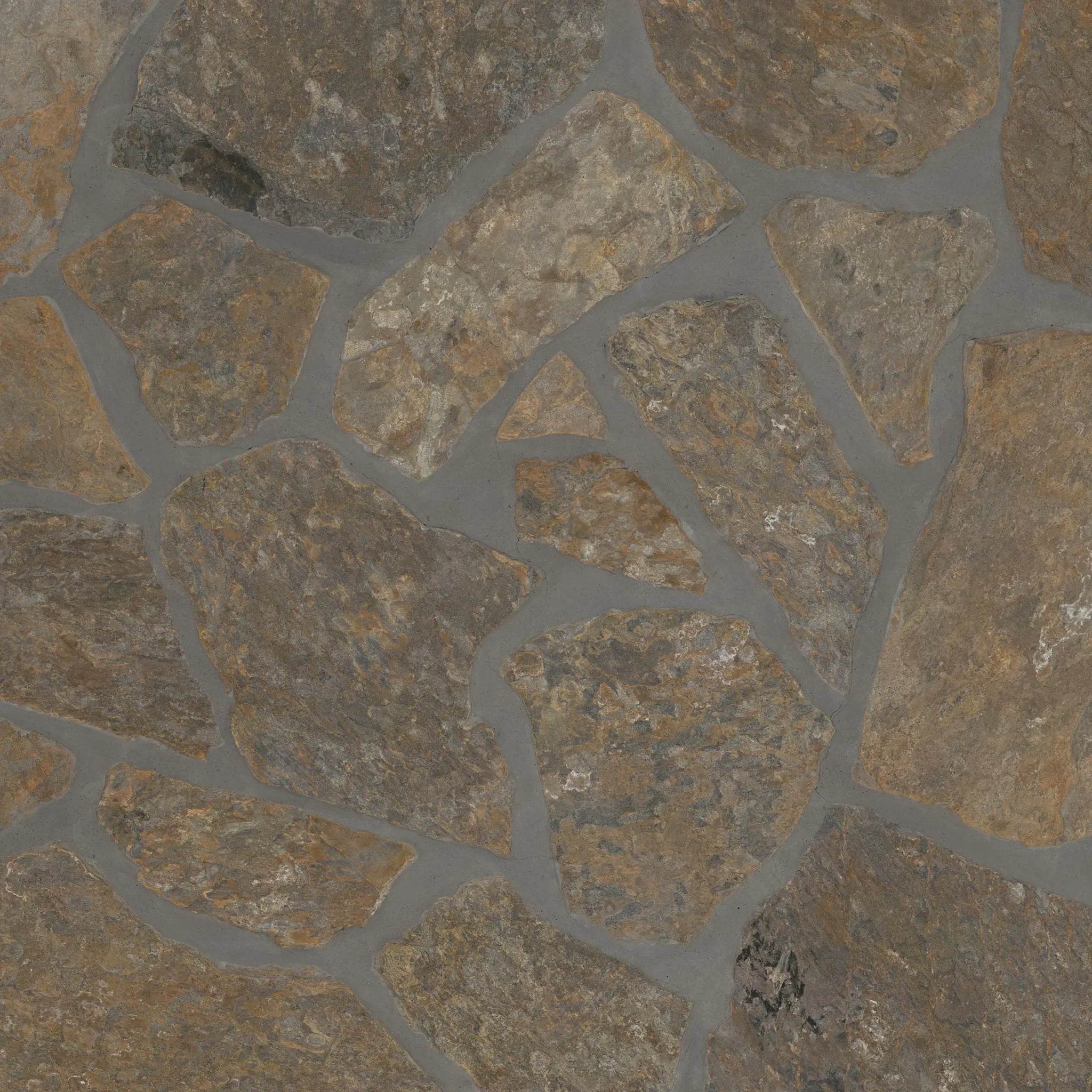 Bedford Fieldstone Split Face Marble Pavers close up