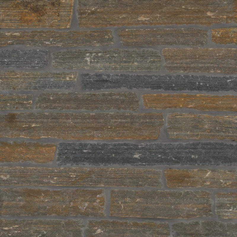 Bedford Ledgestone Split Face Marble Pavers close up