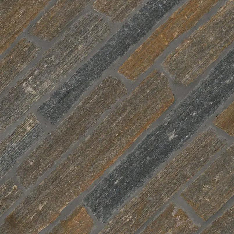 Bedford Ledgestone Natural Marble Pavers angled view