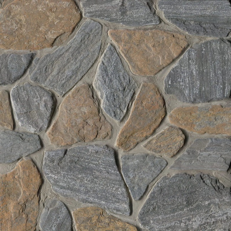 Metuchen Hills Fieldstone Split Face Marble Pavers by MSI Surfaces