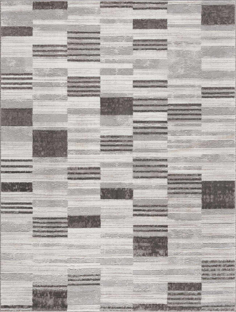 Bronka Broken-Striped Area Rug - Clearance by Boutique Rugs