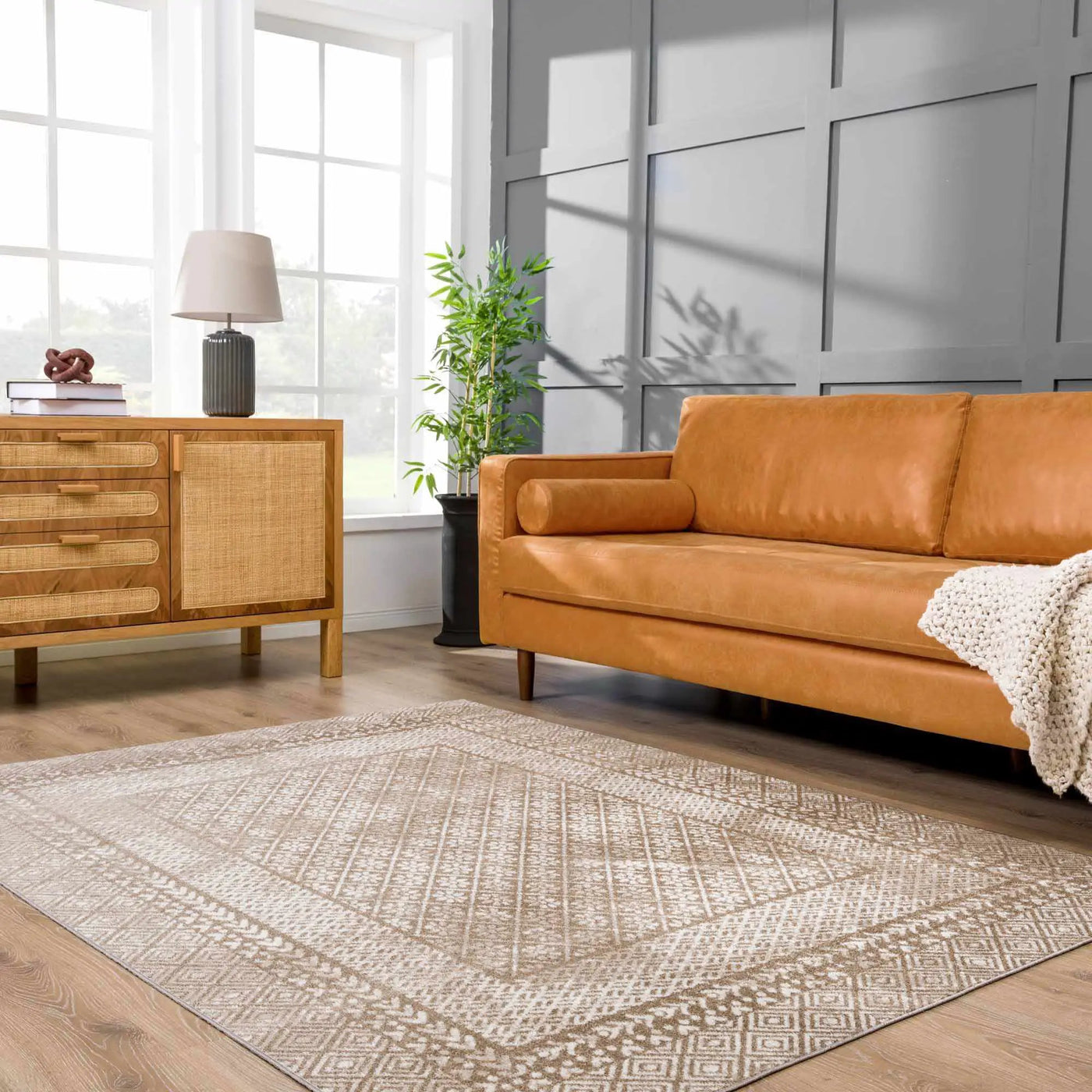Caditaan Washable Area Rug - Clearance by Hauteloom