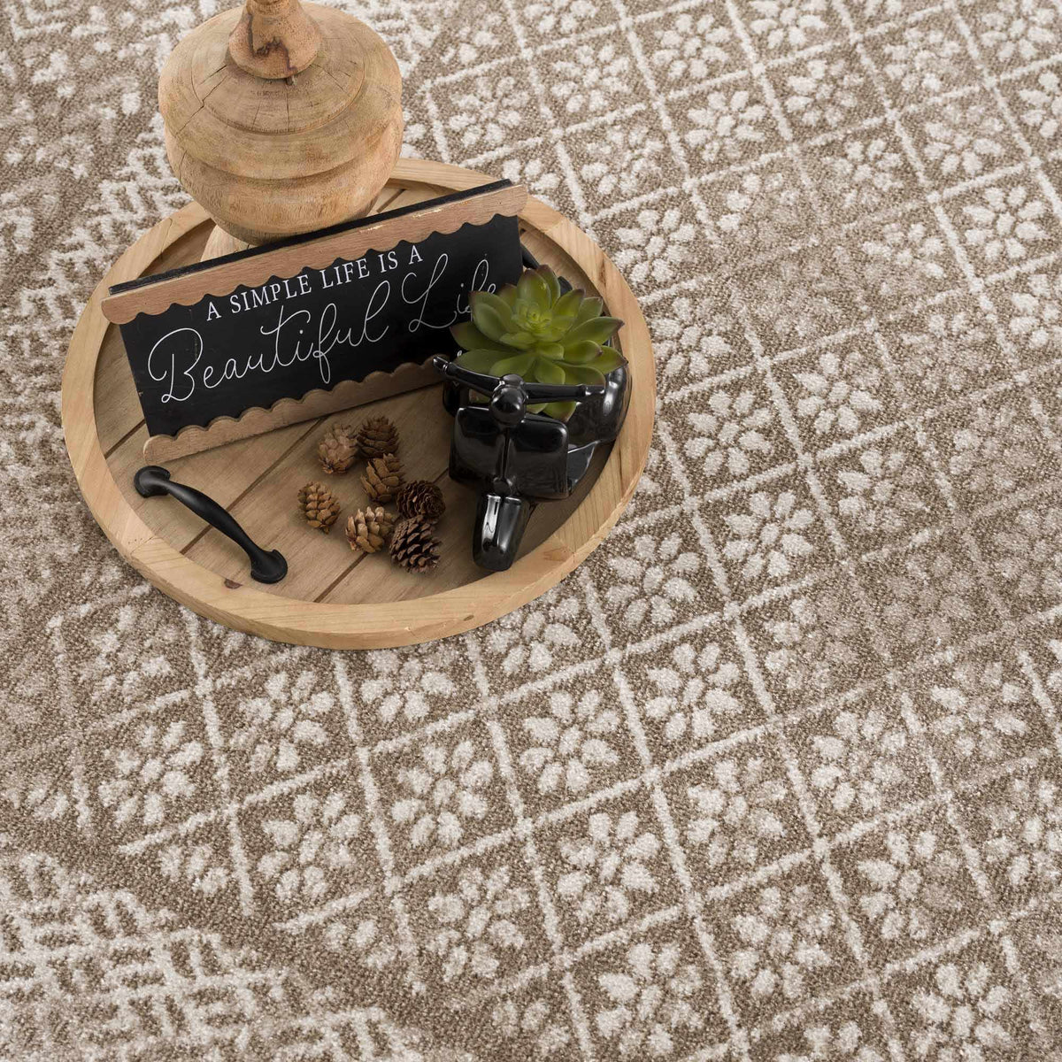 Caditaan Washable Area Rug - Clearance by Hauteloom