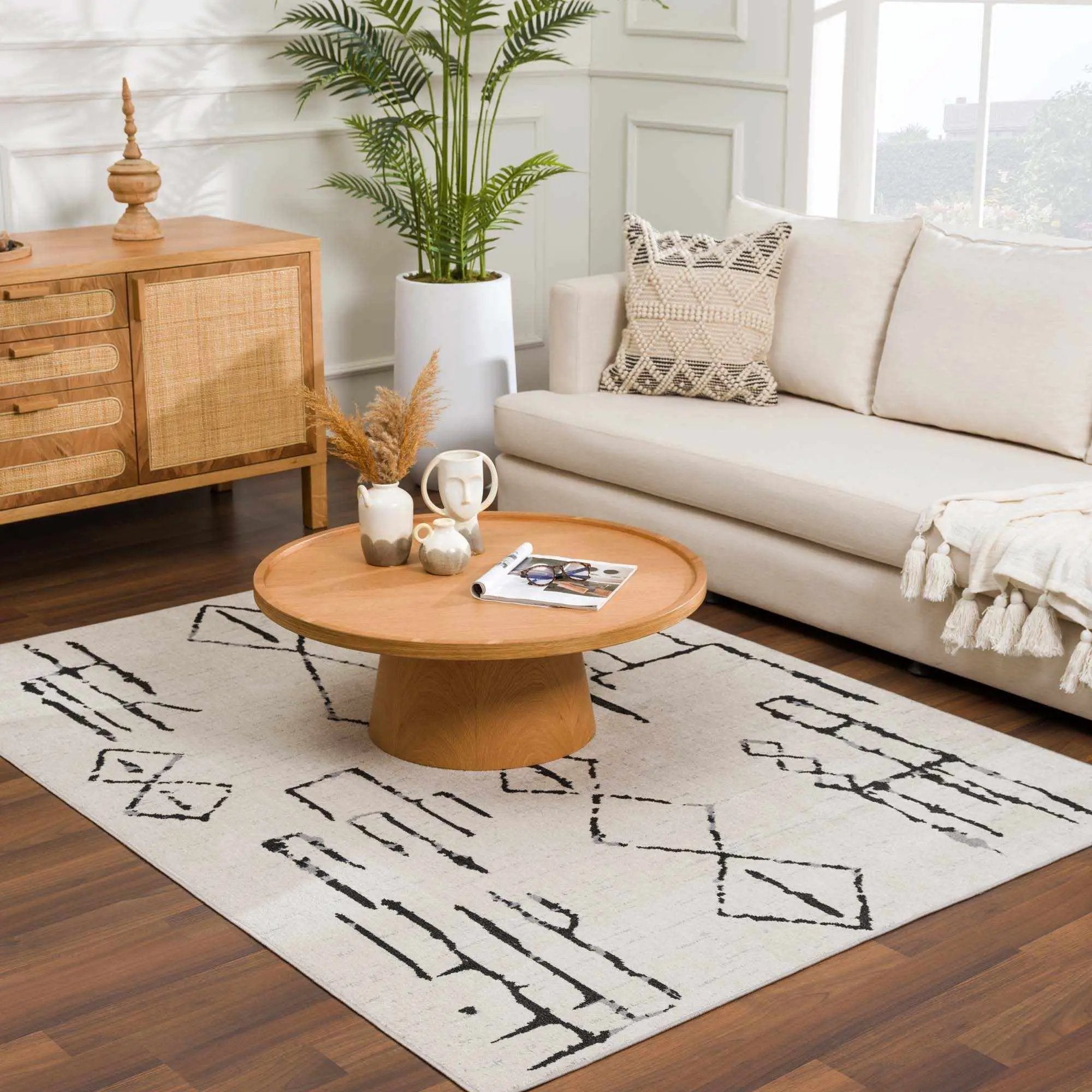 Maguyam Washable Area Rug - Clearance by Boutique Rugs