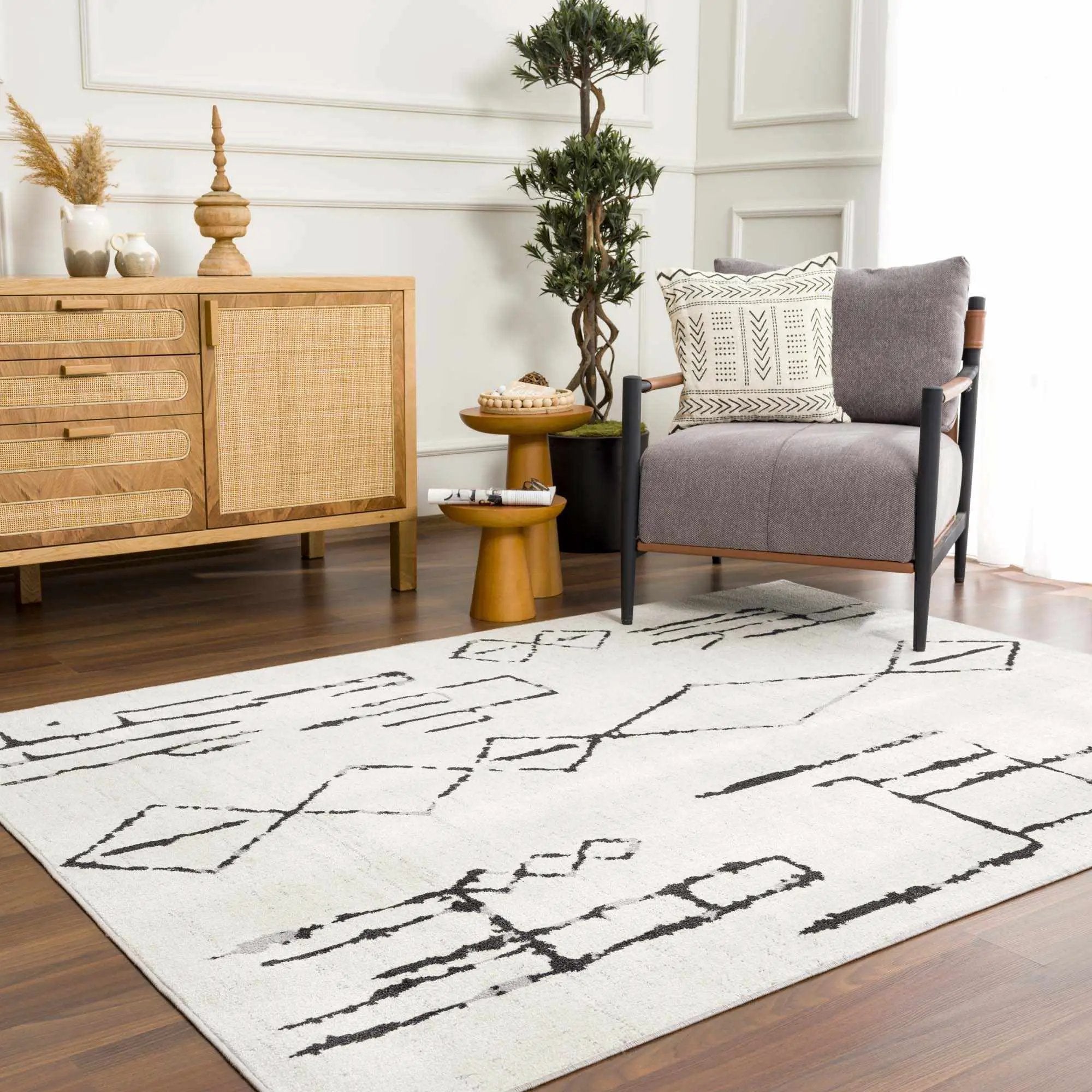 Maguyam Washable Area Rug - Clearance by Boutique Rugs