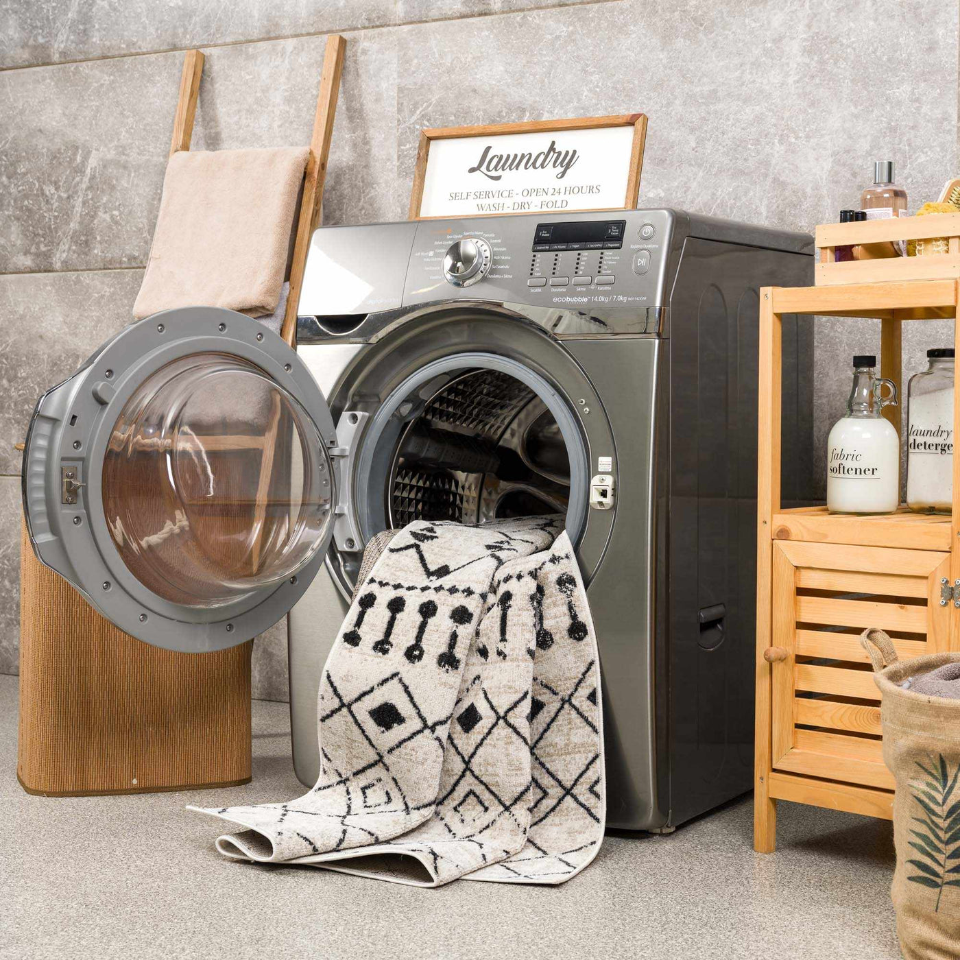 Joppatowne Washable Area Rug - Clearance by Boutique Rugs