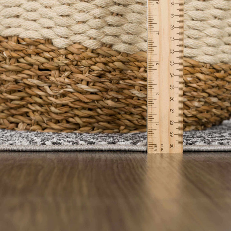 Coledale Black & White Washable Rug - Clearance by Boutique Rugs