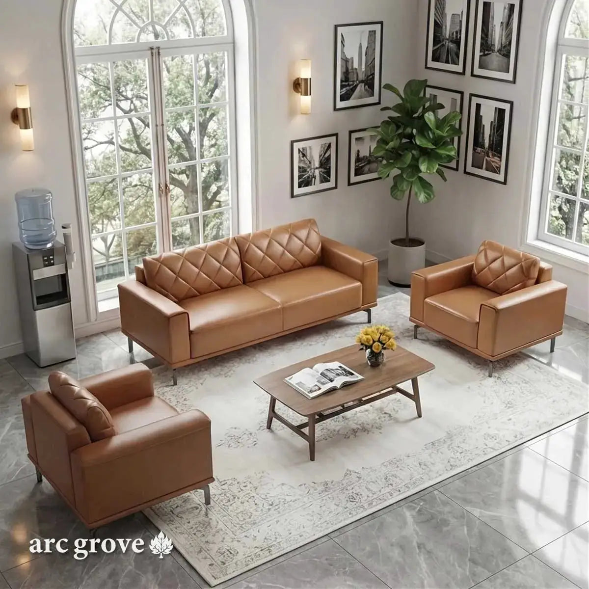 Ekerö · Office Waiting Area Lounge Seating by Arc Grove