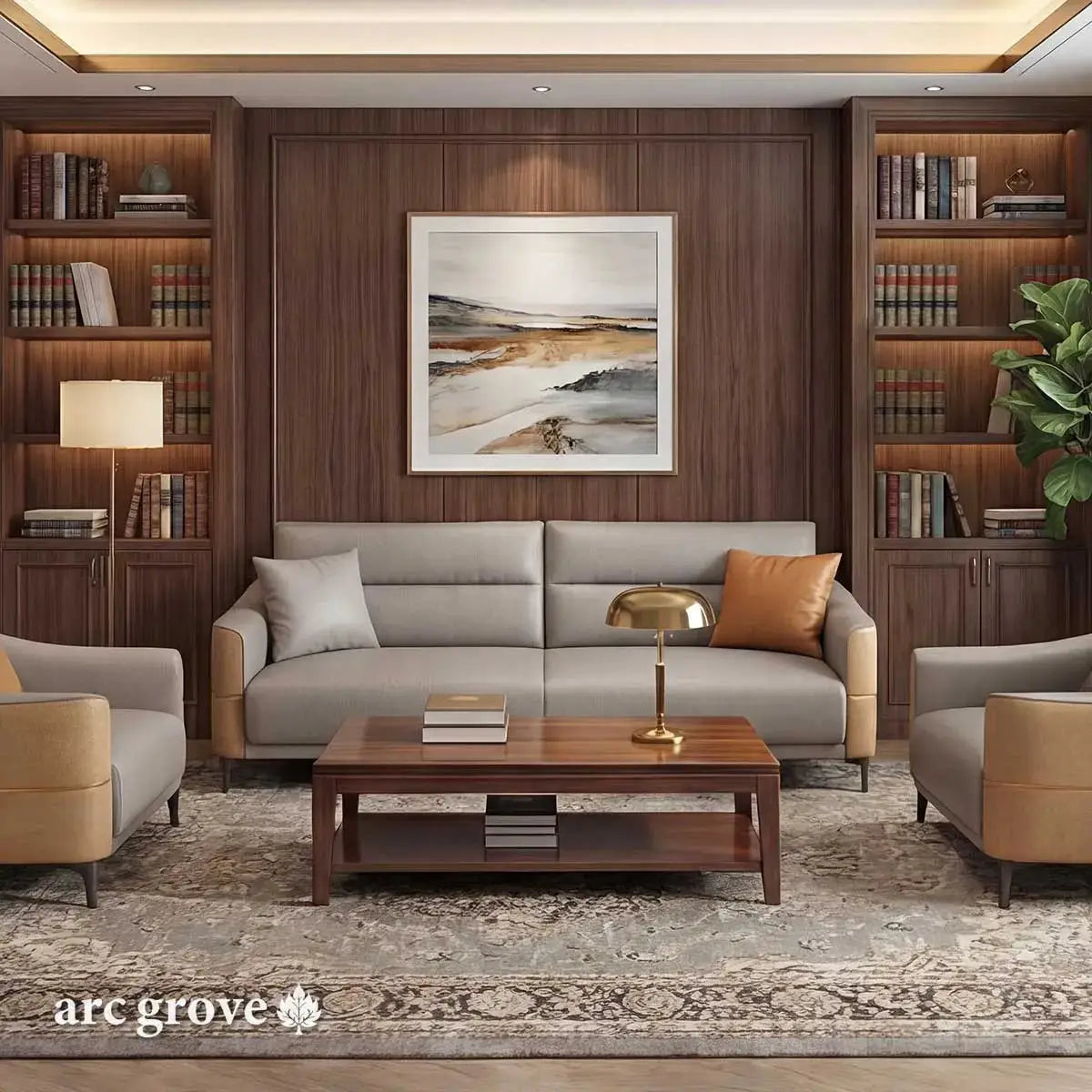 Fårö · Office Waiting Area Lounge Seating by Arc Grove