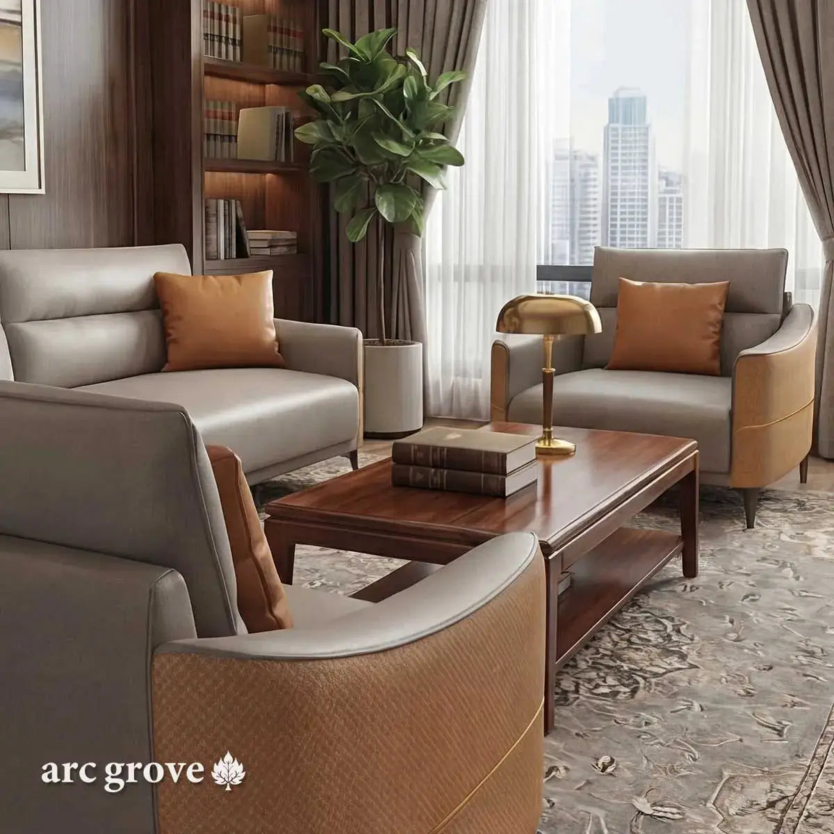 Fårö · Office Waiting Area Lounge Seating by Arc Grove