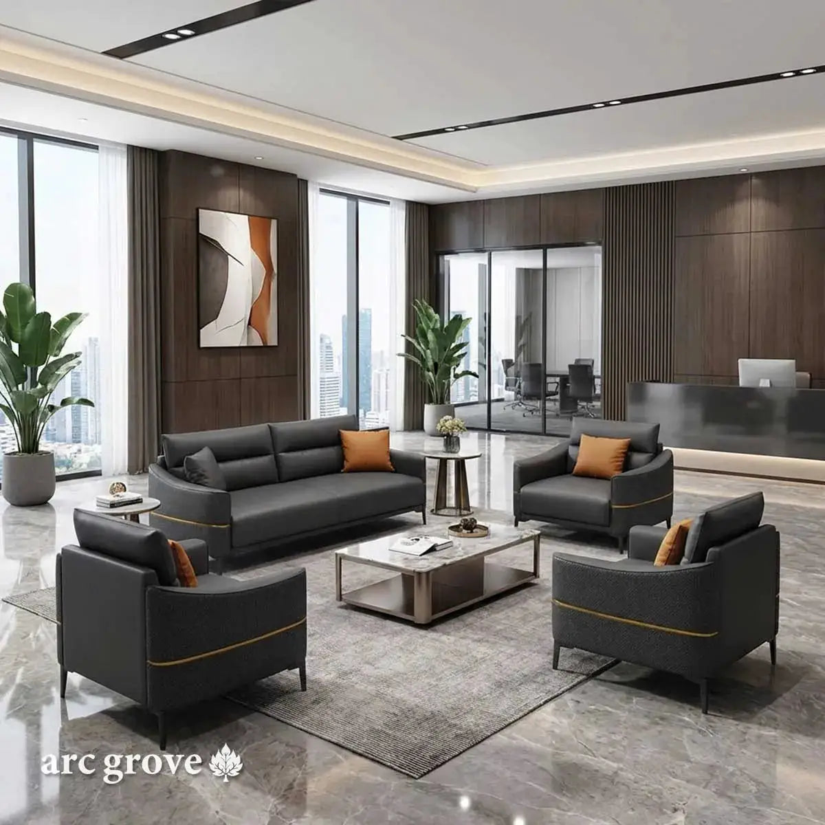 Fårö · Office Waiting Area Lounge Seating by Arc Grove
