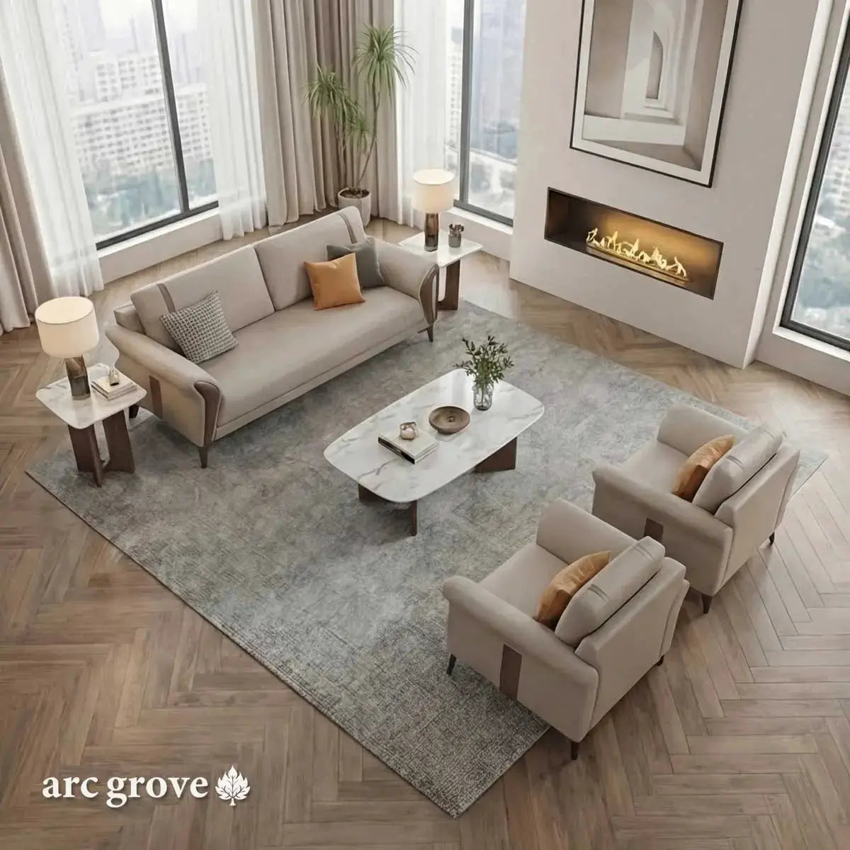 Kiruna · Office Waiting Area Lounge Seating by Arc Grove