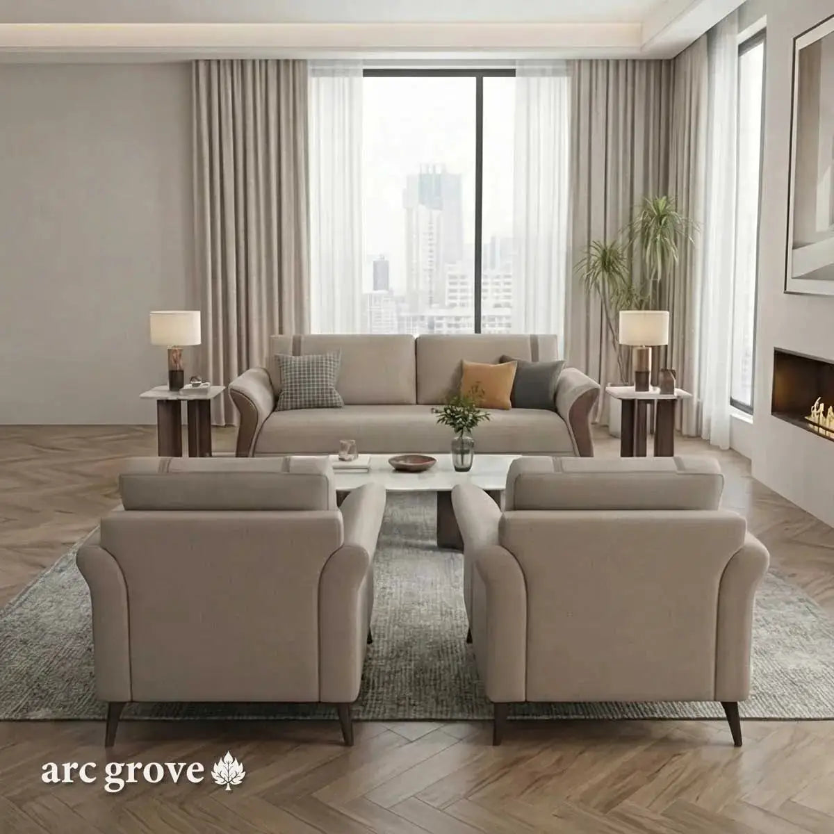 Kiruna · Office Waiting Area Lounge Seating by Arc Grove