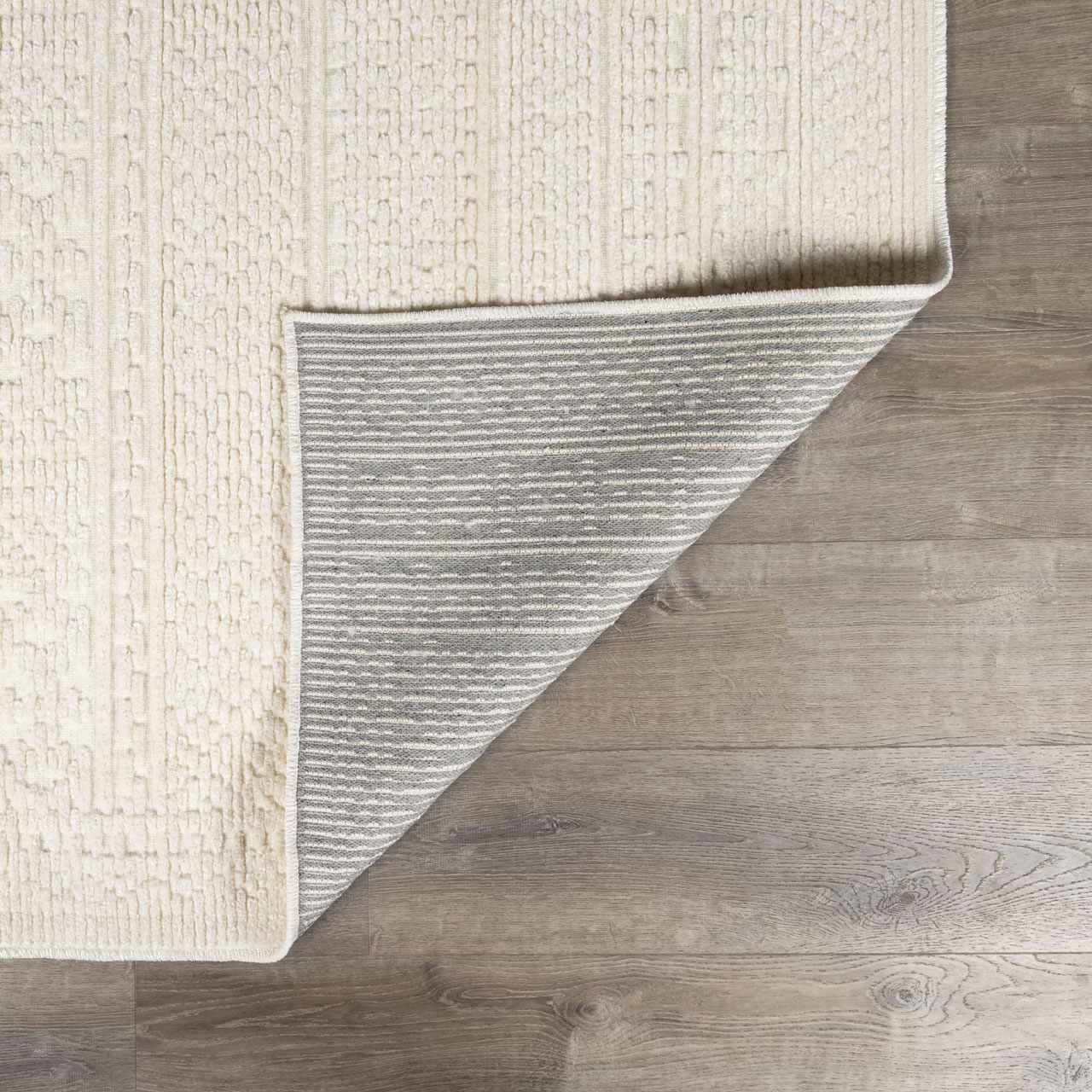 Bahar Cream Washable Area Rug by Boutique Rugs