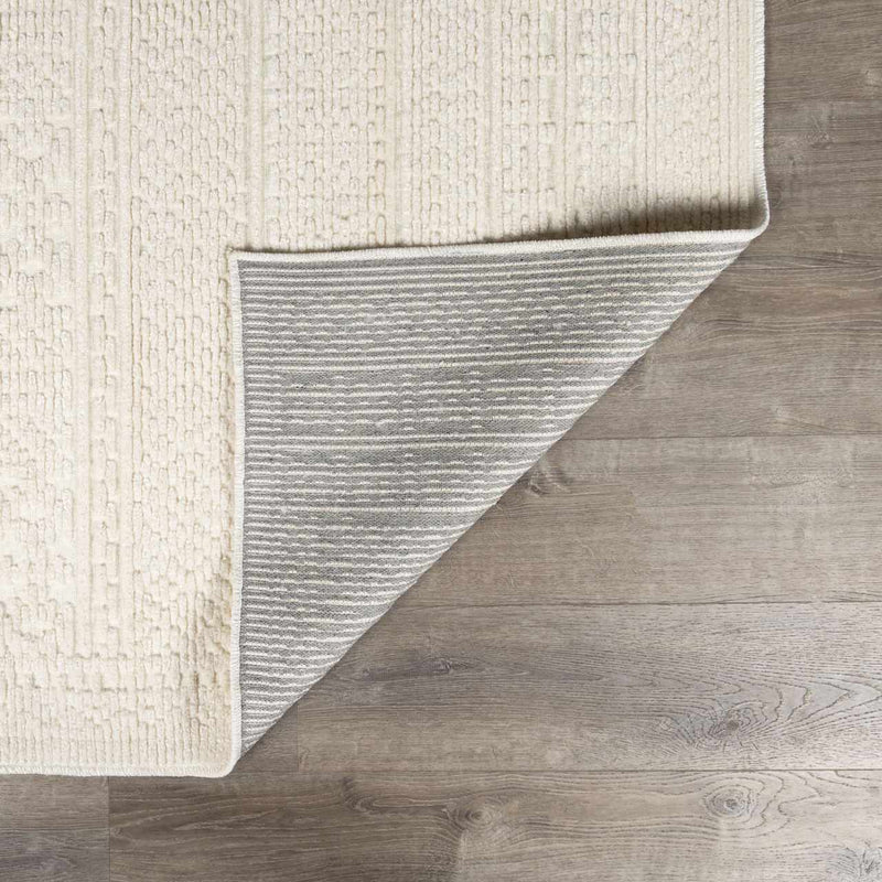 Bahar Cream Washable Area Rug by Boutique Rugs