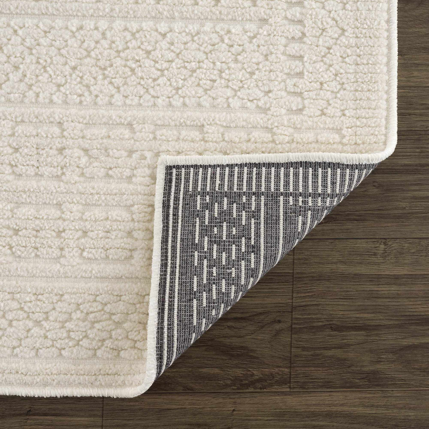 Bahar Cream Washable Area Rug by Boutique Rugs