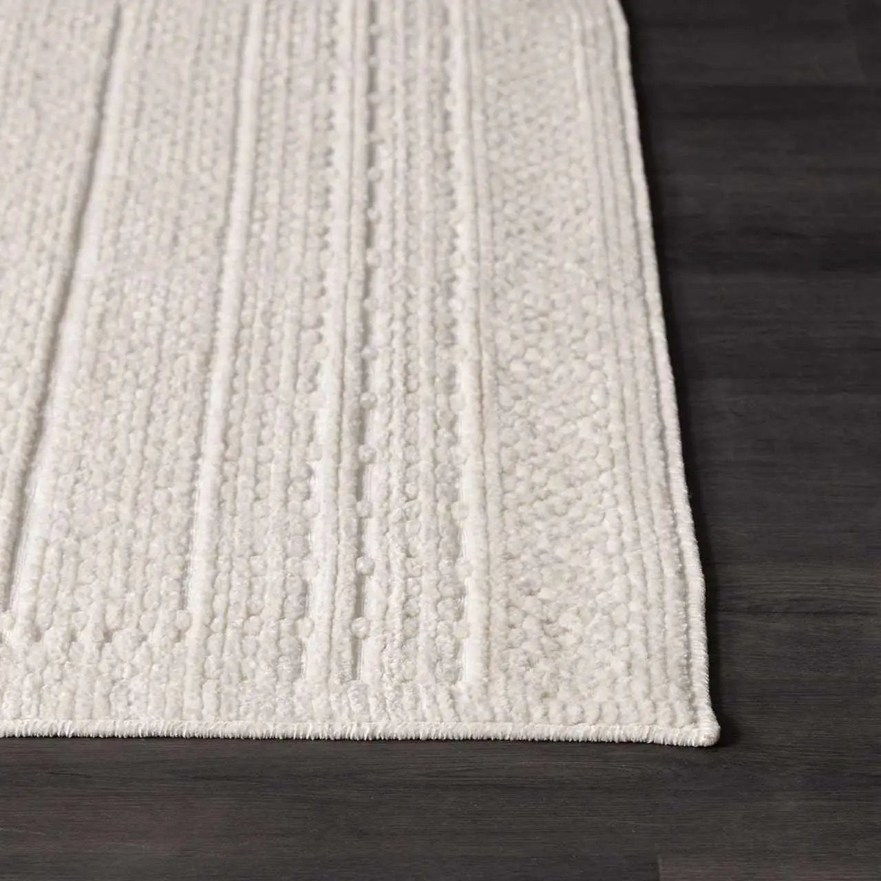 Bahar Cream Washable Area Rug by Boutique Rugs