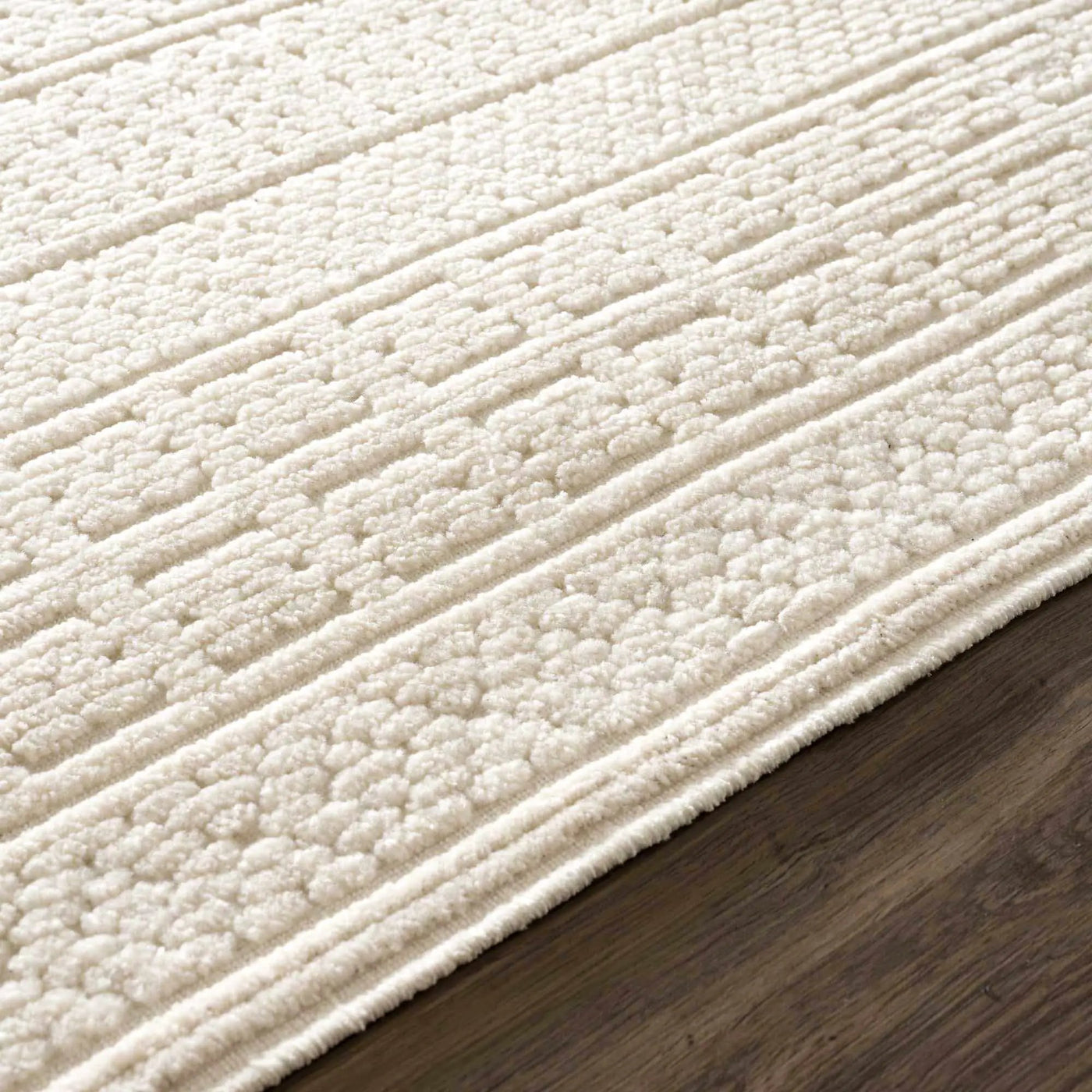 Bahar Cream Washable Area Rug by Boutique Rugs