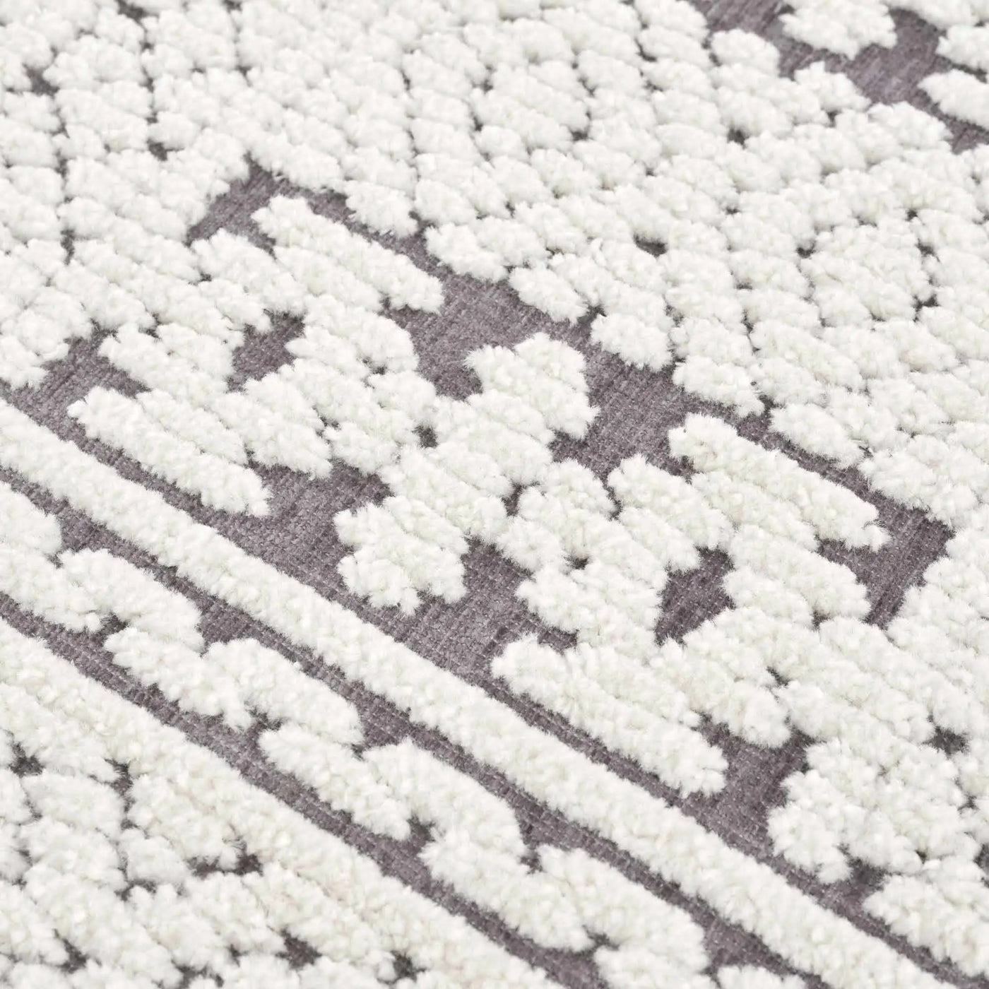 Bahar Cream & Gray Washable Area Rug - Clearance by Boutique Rugs