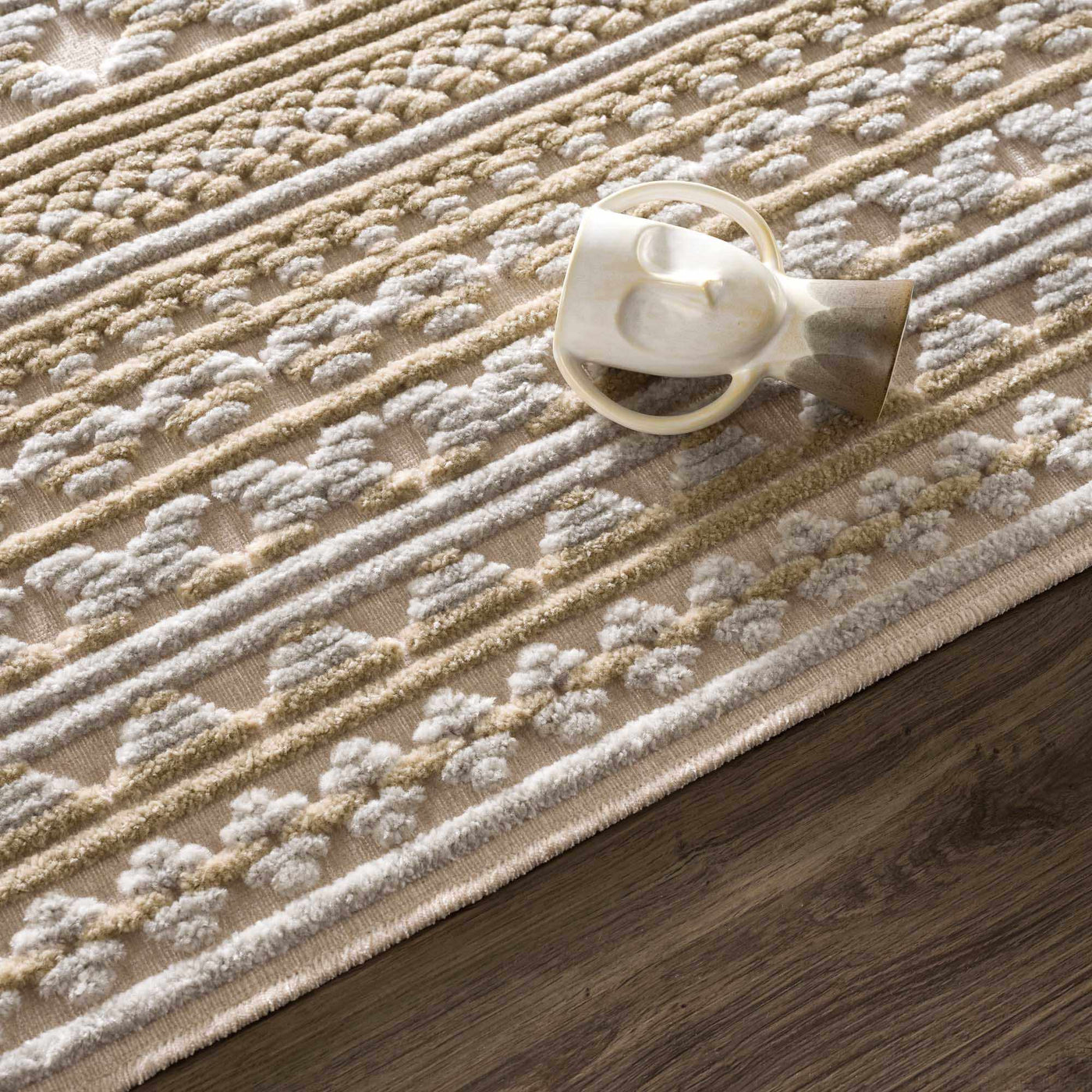 Alvan 3D Washable Rug - Clearance by Boutique Rugs