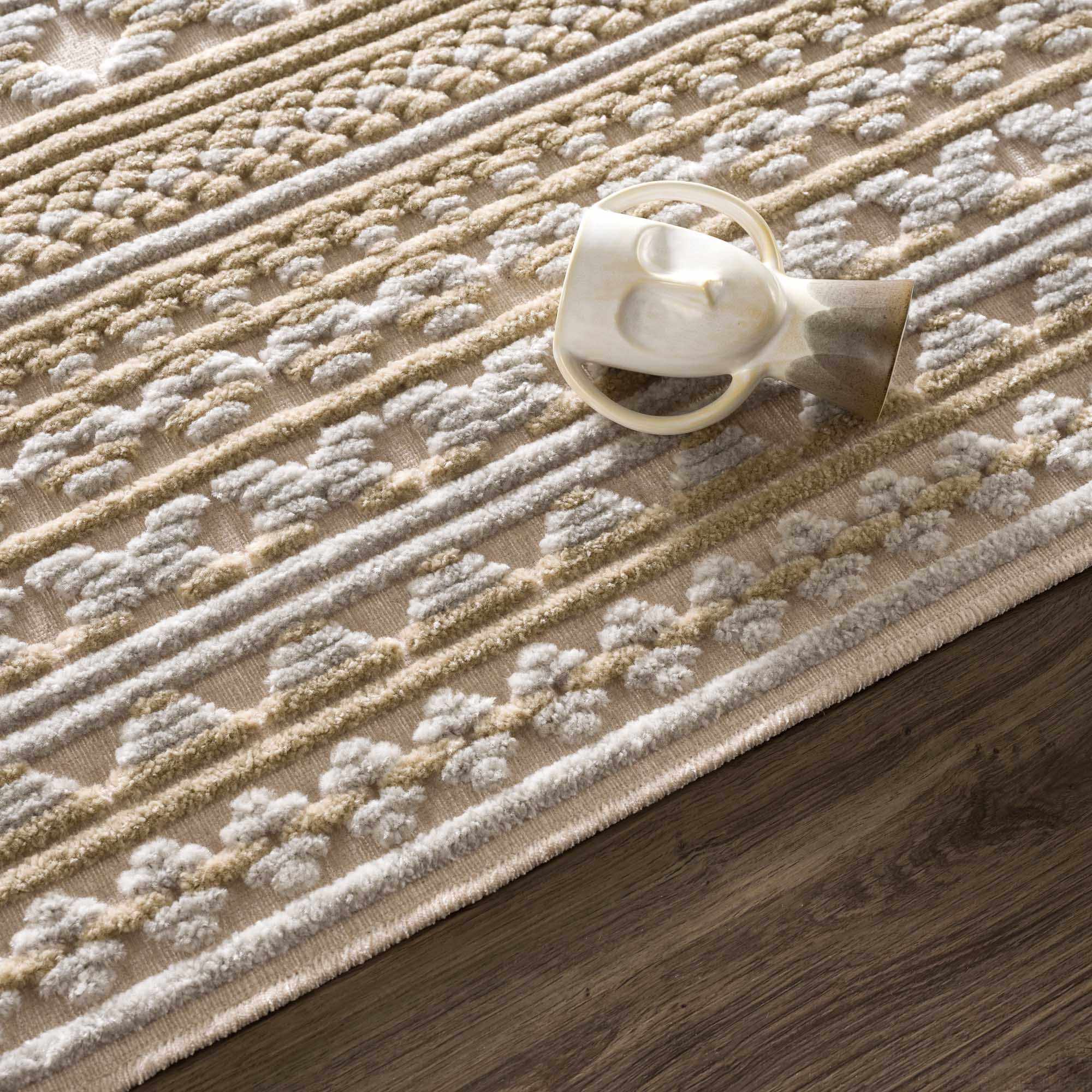 Alvan 3D Washable Rug - Clearance by Boutique Rugs