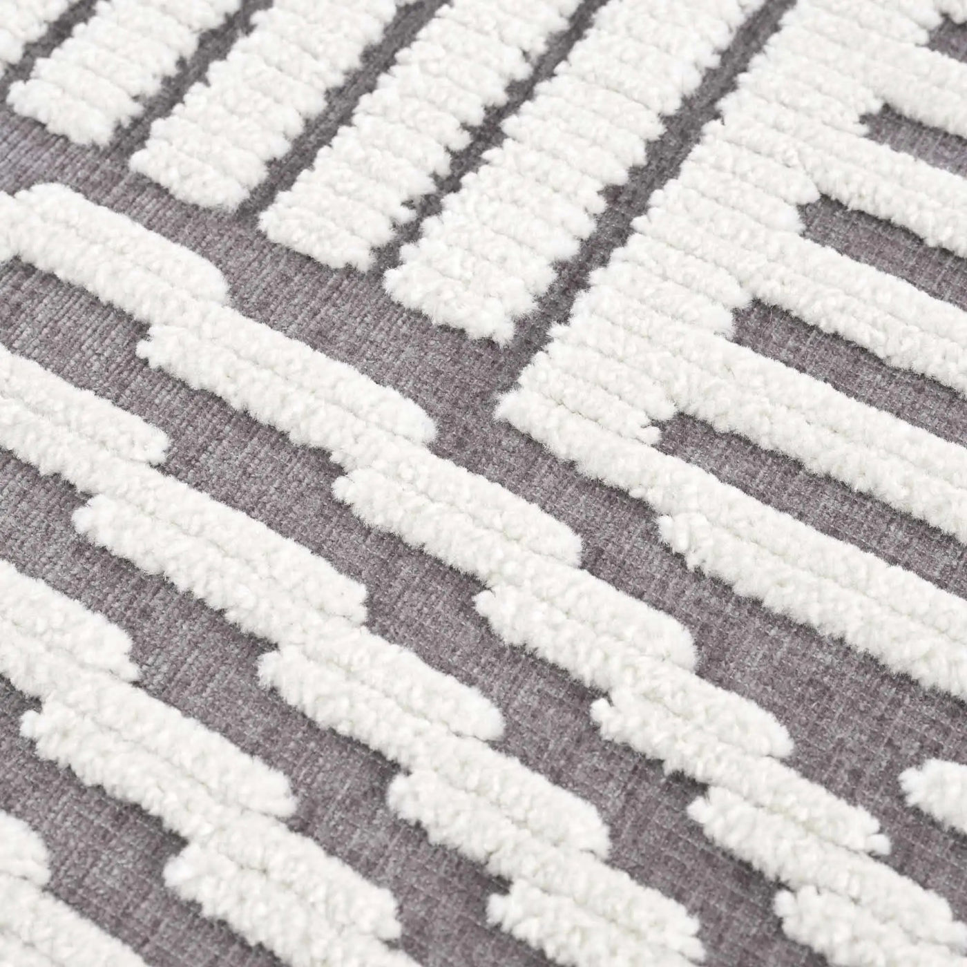 Deron Gray Rainbow Washable Rug by Boutique Rugs