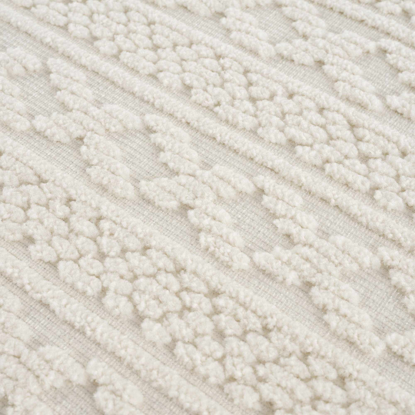 Fadey White 3D Washable Rug by Boutique Rugs