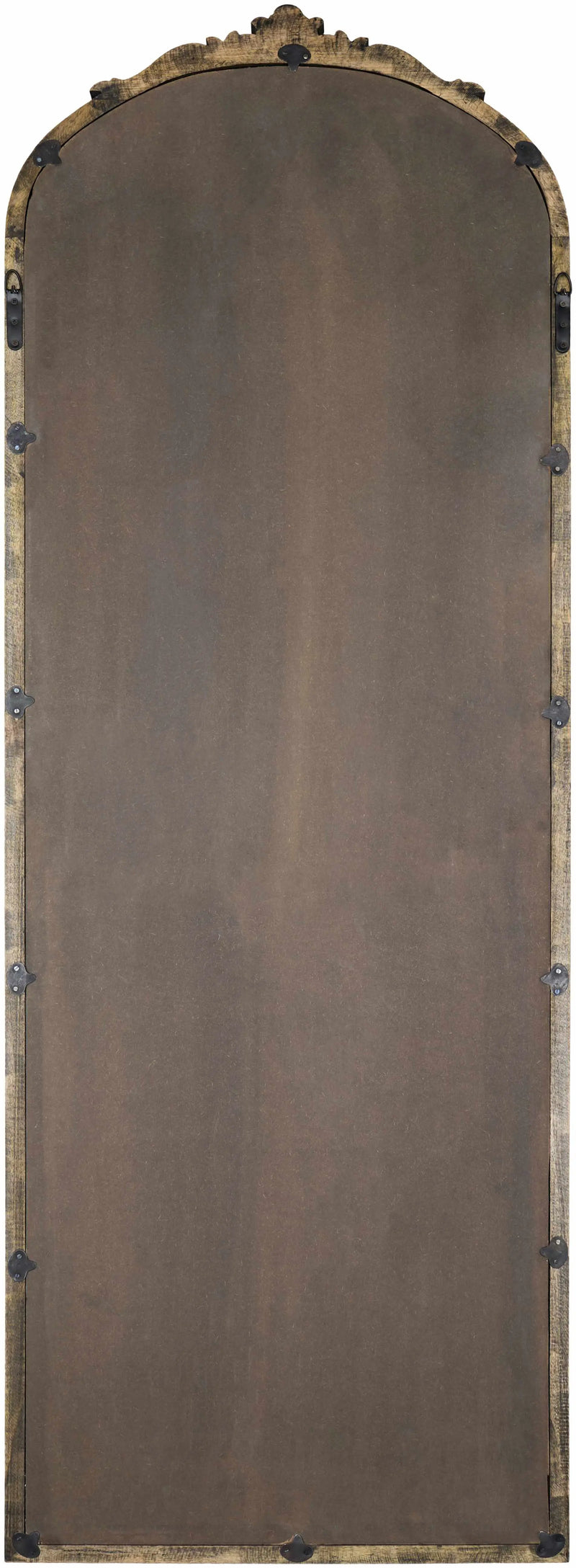Leutesdorf Dark Red Full Length Mirror by Boutique Rugs