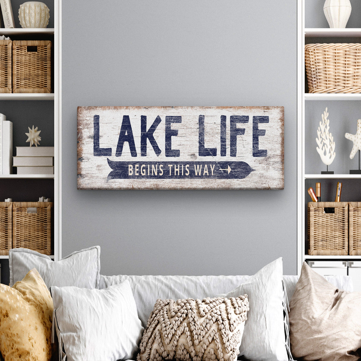 Personalized Lake Life Customizable Sign, photo 9 of 9