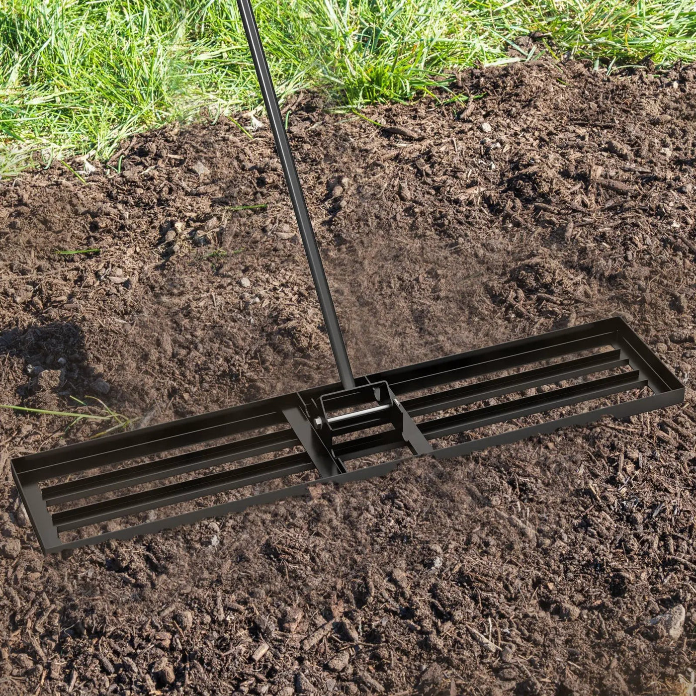 Lawn Leveling Rake 46 x 10 Inch Heavy Duty Lawn Level Tool for Soil by DirectDeals