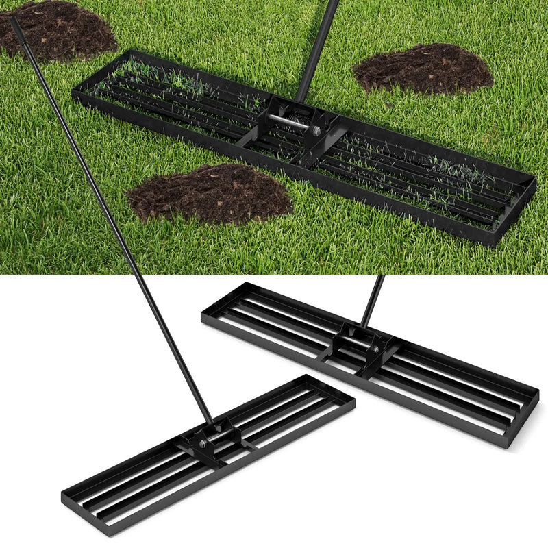 Lawn Leveling Rake 46 x 10 Inch Heavy Duty Lawn Level Tool for Soil by DirectDeals