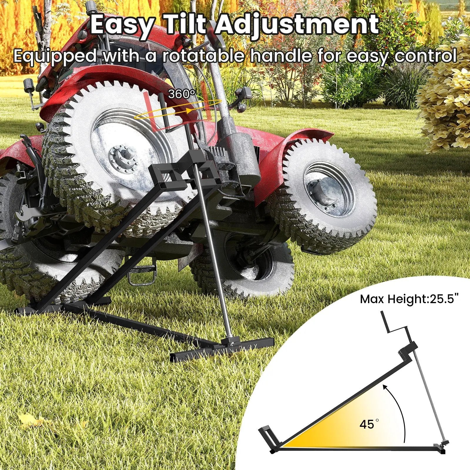 Lawn Mower Lift Jack Riding Mower Lift by DirectDeals
