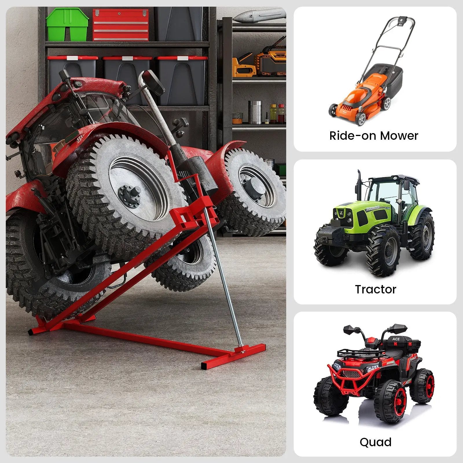 Lawn Mower Lift Jack Riding Mower Lift by DirectDeals